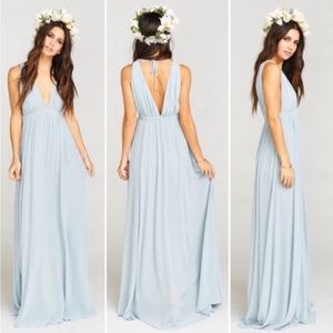 Show Me Your MuMu Ava Maxi, Steel Blue Size Small